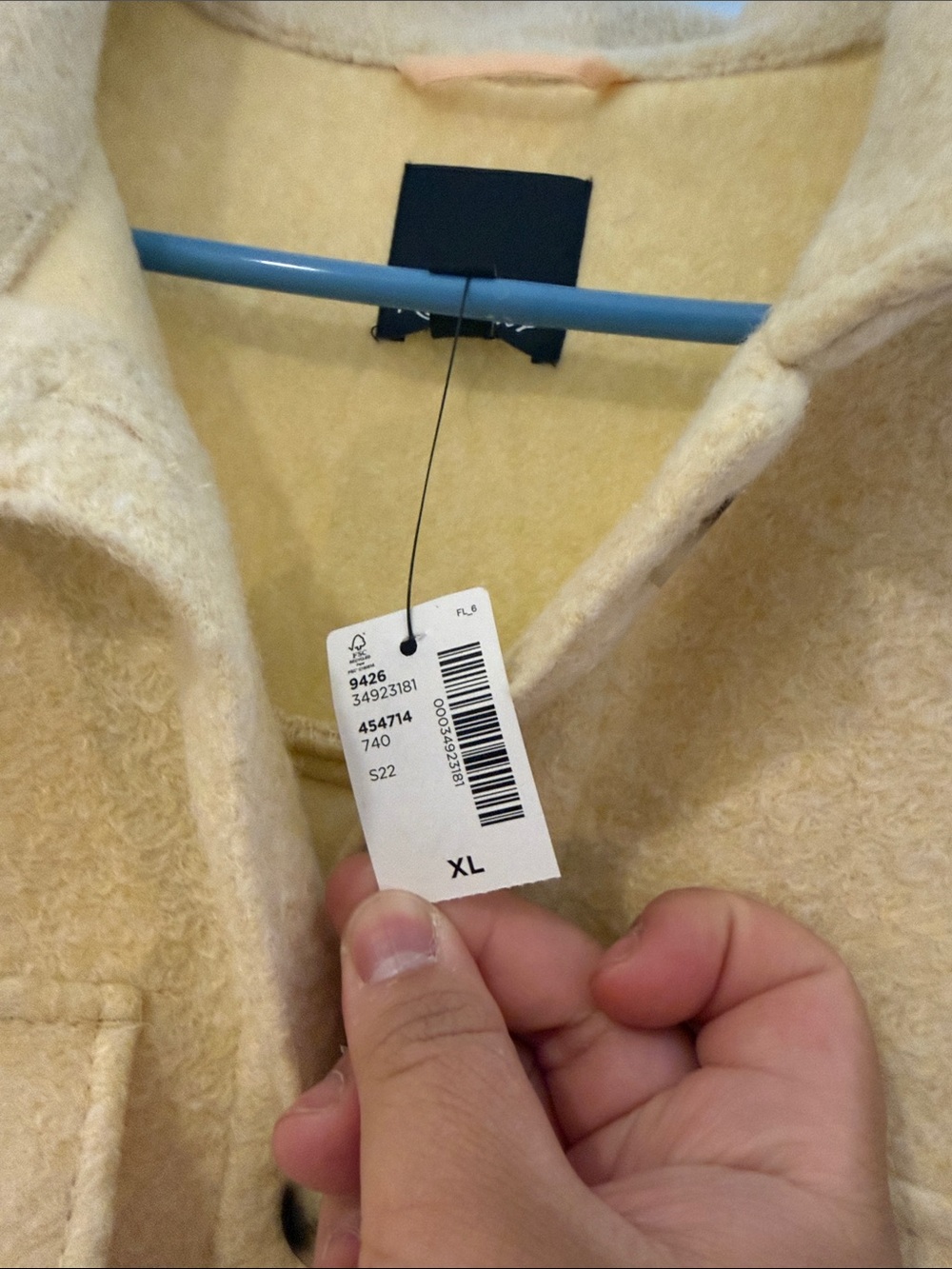 Reitmans Yellow Teddy Shacket Jacket - Picture 2 of 2